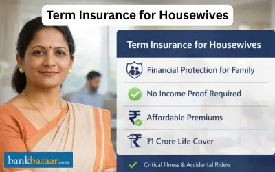Term insurance for housewives