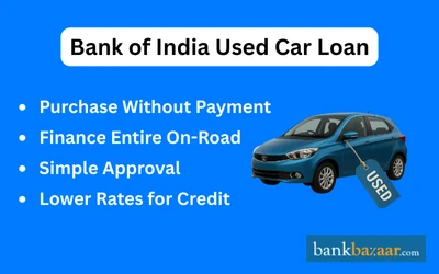 Bank of India Used Car Loan Bank of India Used Car Loan