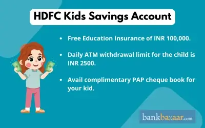 HDFC Kids Advantage Account HDFC Kids Savings Account