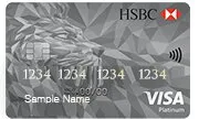 Apply HSBC Visa Platinum Credit Card