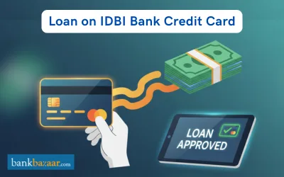 Loan on IDBI credit card