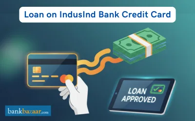 Loan on IndusInd credit card