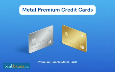 Metal credit card features