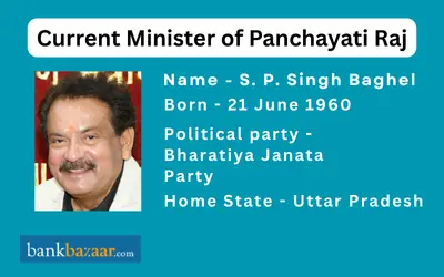 Panchayati Raj Ministers Panchayati Raj Ministers