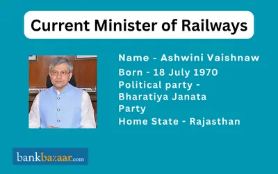 Current Minister of Railways
