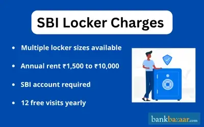 SBI Locker Charges