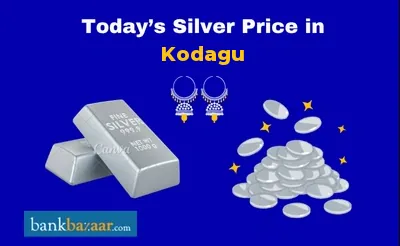 Today's Silver Price in Kodagu
