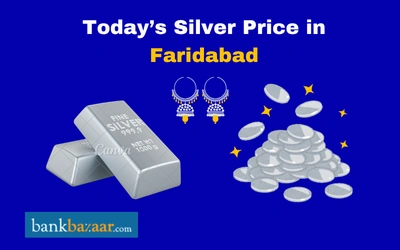 Silver Rate in Faridabad Today's Silver Price in Faridabad
