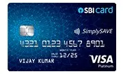 Apply SimplySAVE SBI Card