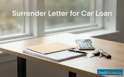 Car Loan Surrender Letter