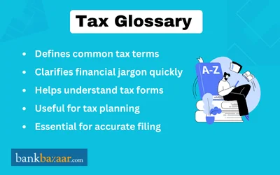 Tax Glossary - Complete Terms