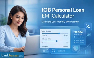 IOB Personal Loan EMI Calculator IOB Personal Loan EMI Calculator