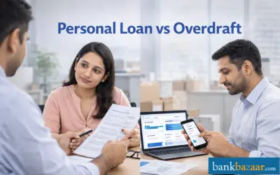 Difference between Personal Loan and Overdraft