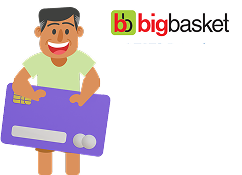 20 points on ₹200 spent at BigBasket