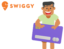 20 points on ₹200 spent at Swiggy